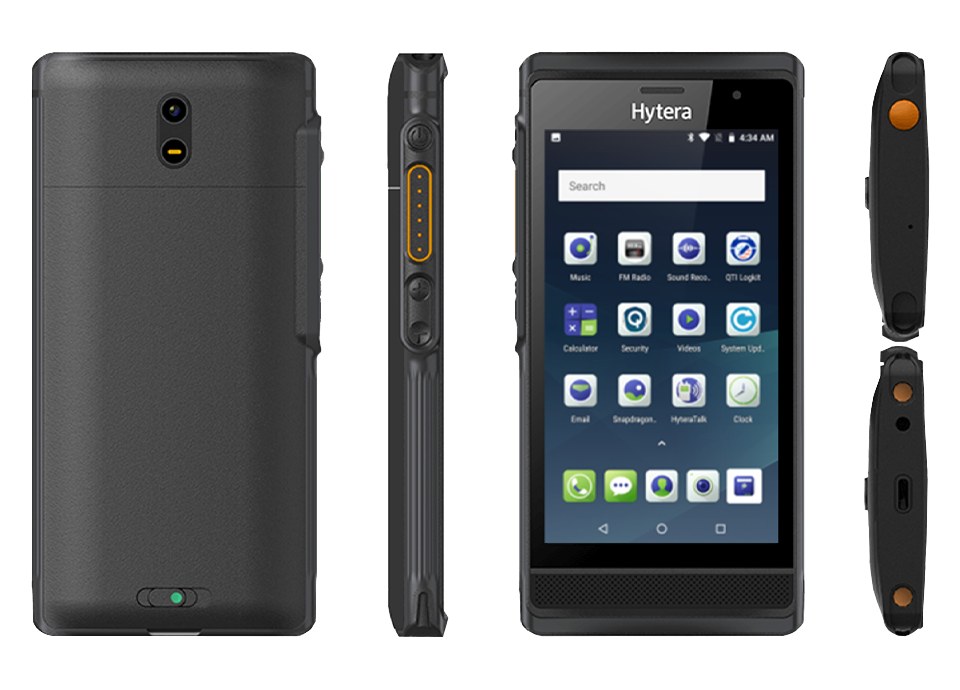 Nielson Communications Green Bay WI Hytera HALO PNC550 Smartphone Push to Talk over Cellular Smart Device