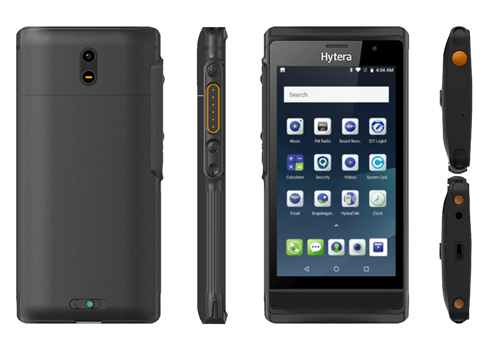 PNC550 Hytera Nielson Communications Green Bay WI Hytera HALO PNC550 Smartphone Push to Talk over Cellular Smart Device
