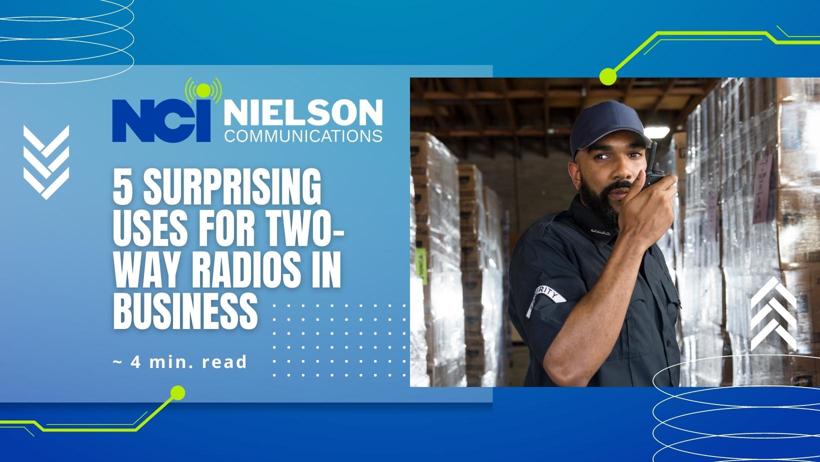 5 surprising business uses for radios by Nielson Communications, Inc. (NCI)