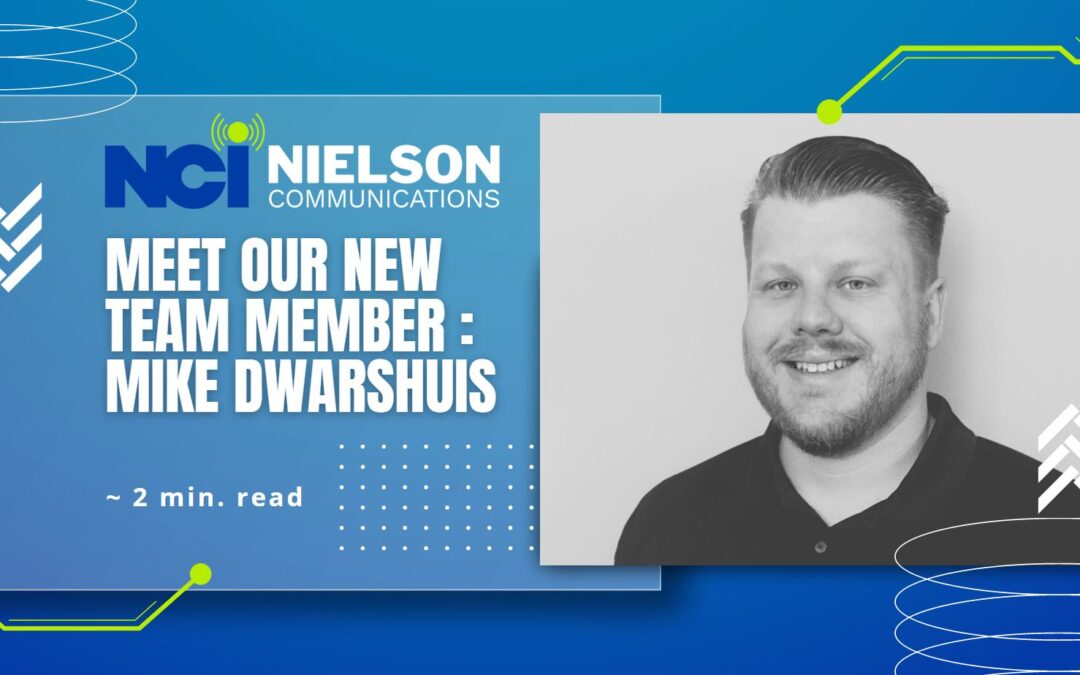 Meet Our New Team Member: Mike Dwarshuis