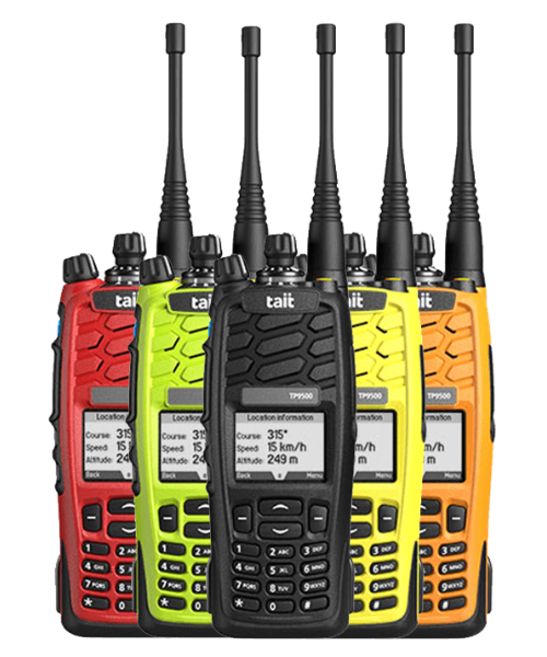 Tait TP9500 Nielson Communications Hytera HALO MNC360 Mobile Push to Talk over Cellular Radio made to be mounted into vehicles