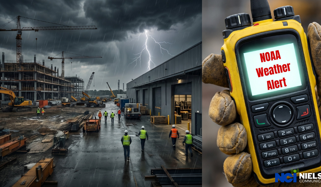 Beyond the Smartphone: Why Cellular Weather Alerts Fail in Industrial, Construction, & Manufacturing Environments